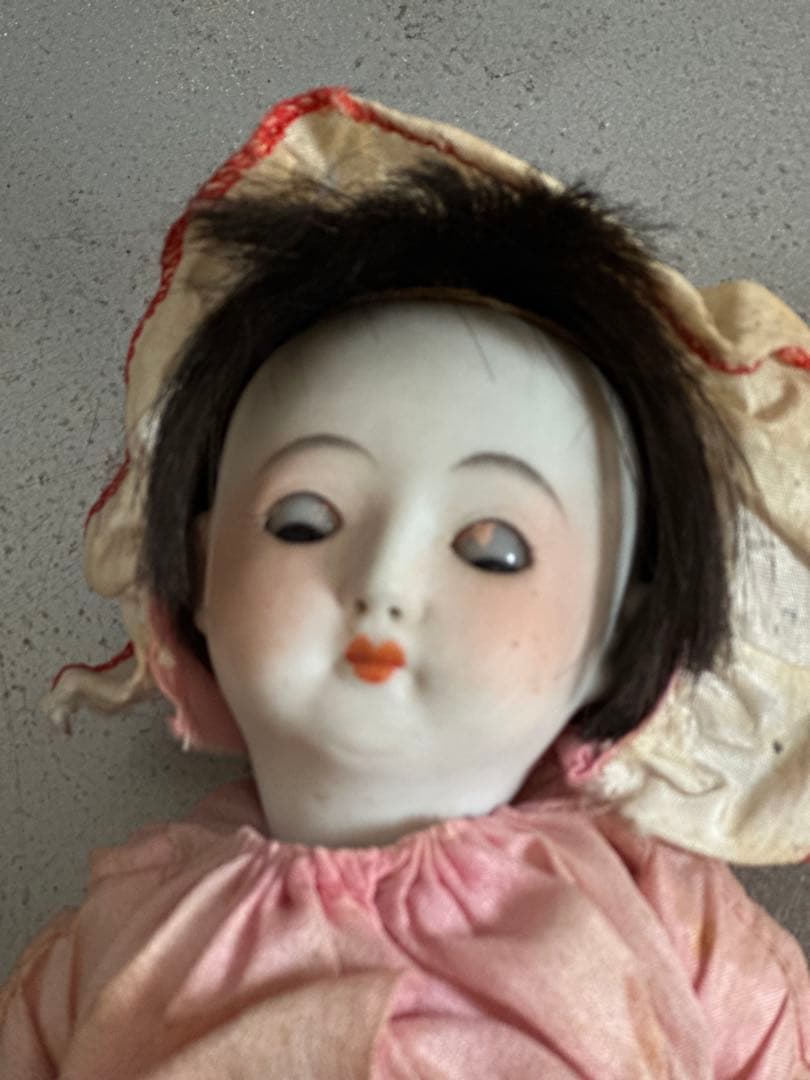 かわいすぎるサクラビスク 陶器製 ピンクドレス