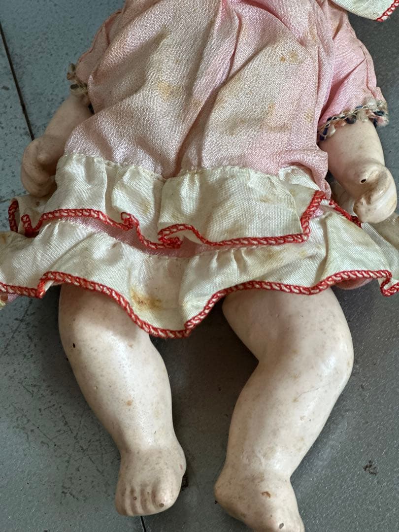 かわいすぎるサクラビスク 陶器製 ピンクドレス