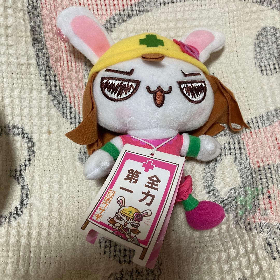 全力ウサギ　オジョウ　ぬいぐるみ　アミューズメント　非売品　中古品