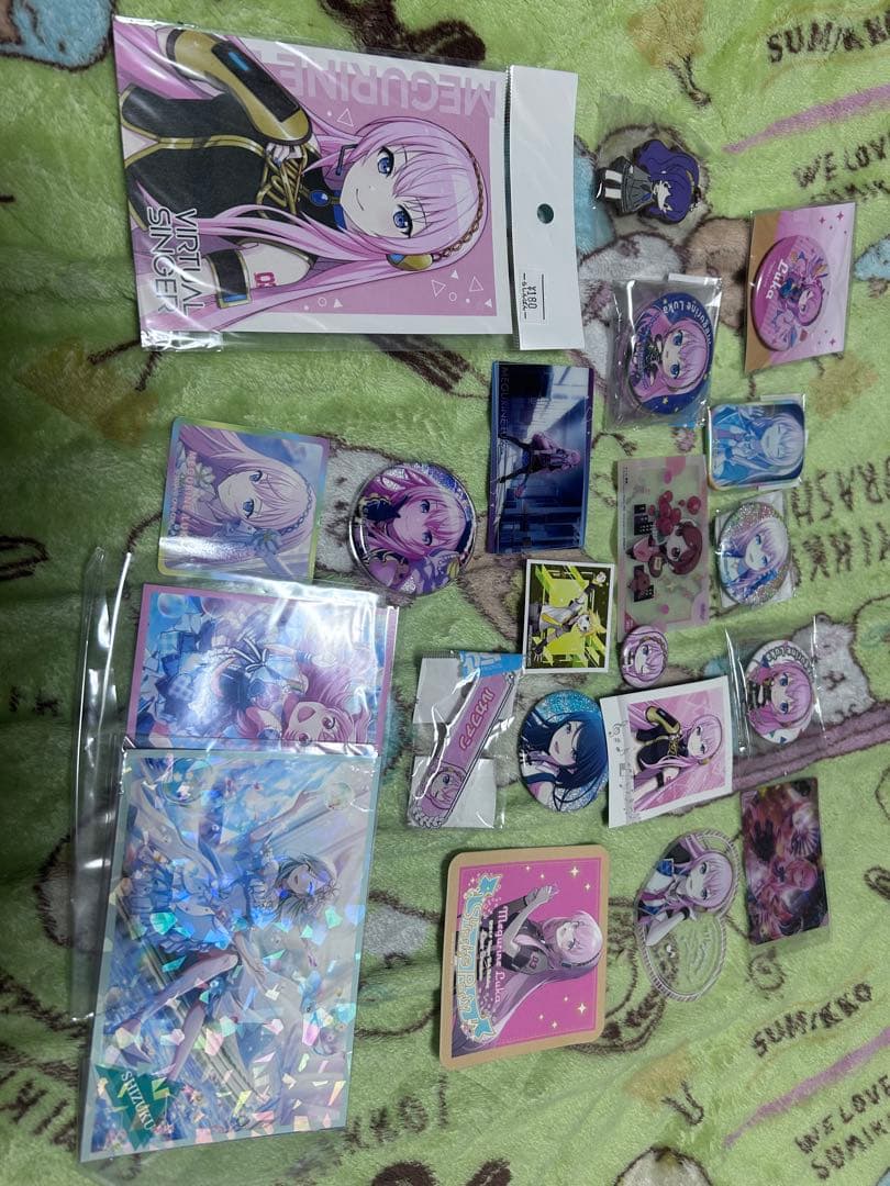 巡音ルカ、その他プロセカキャラ少々のグッズセット