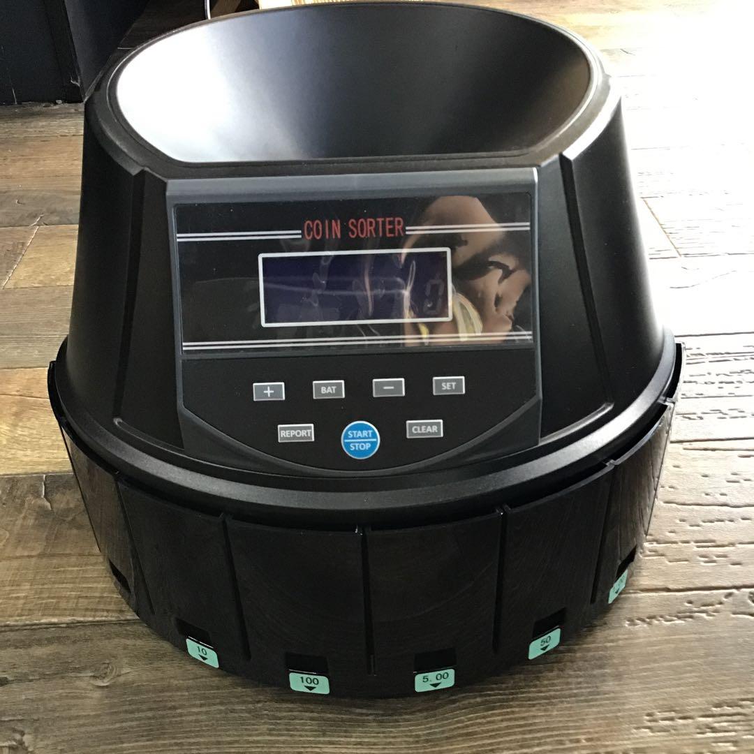 電動オートカウンター　Coin Sorter　取説有　箱付き　動作確認済み
