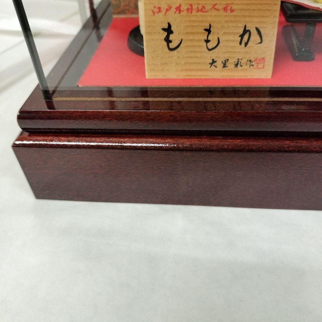 ガラスケース入り親王雛人形