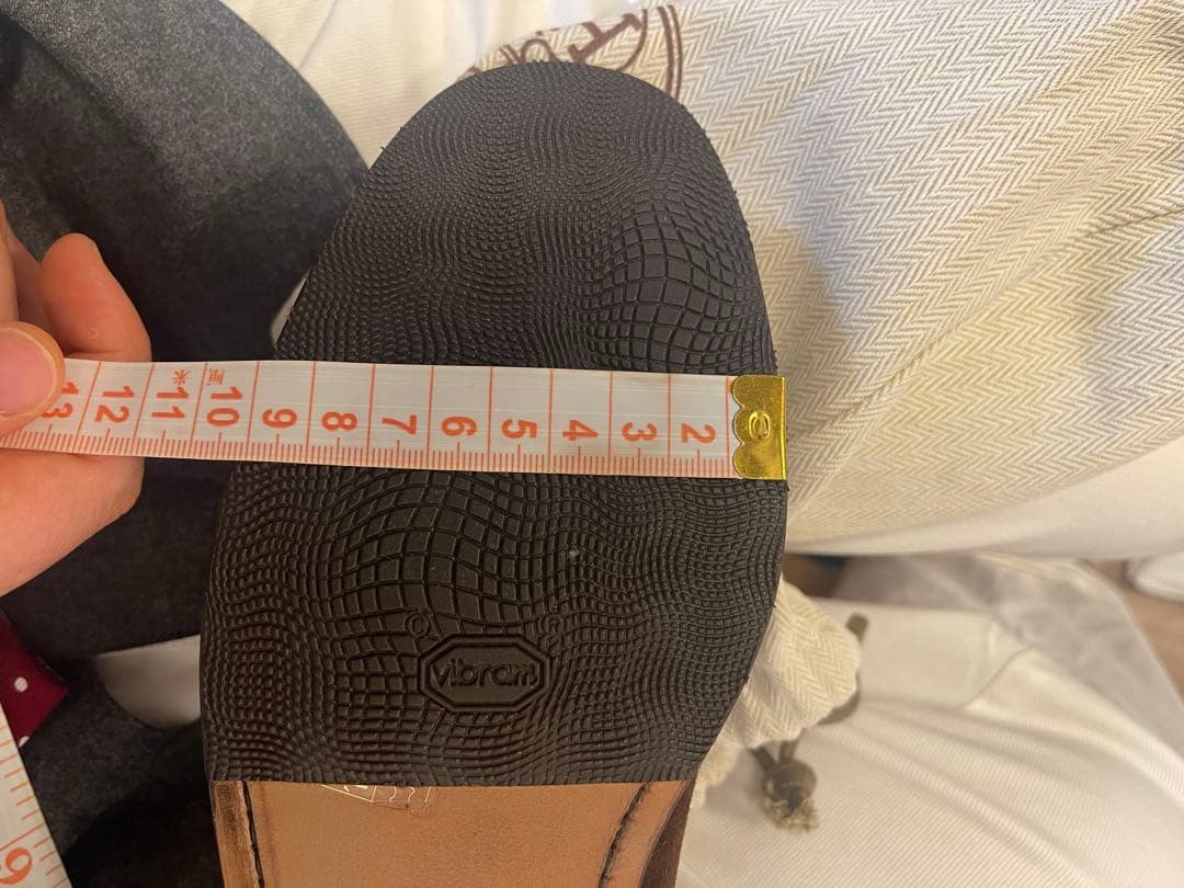 CARMINA ブラウン スエード モカシン 6H