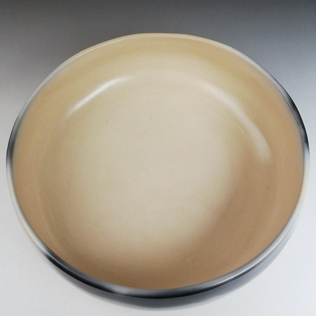 Ｔ８２０　灰器　『雲華焼』『桂窯　寄神崇白 造』　共箱　茶道具