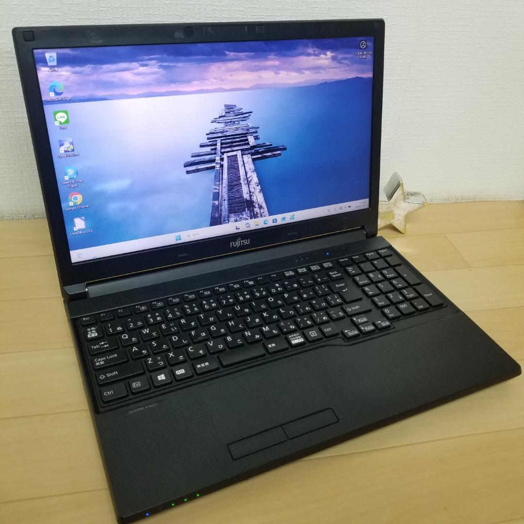 新品SSD Win11 DVD再生可 即使用可ノートPC 富士通(E3124) - メルカリ