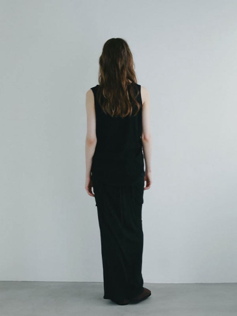 aimyETRE新作【新品未詳】ヘンリーネックエアリータンクトップ