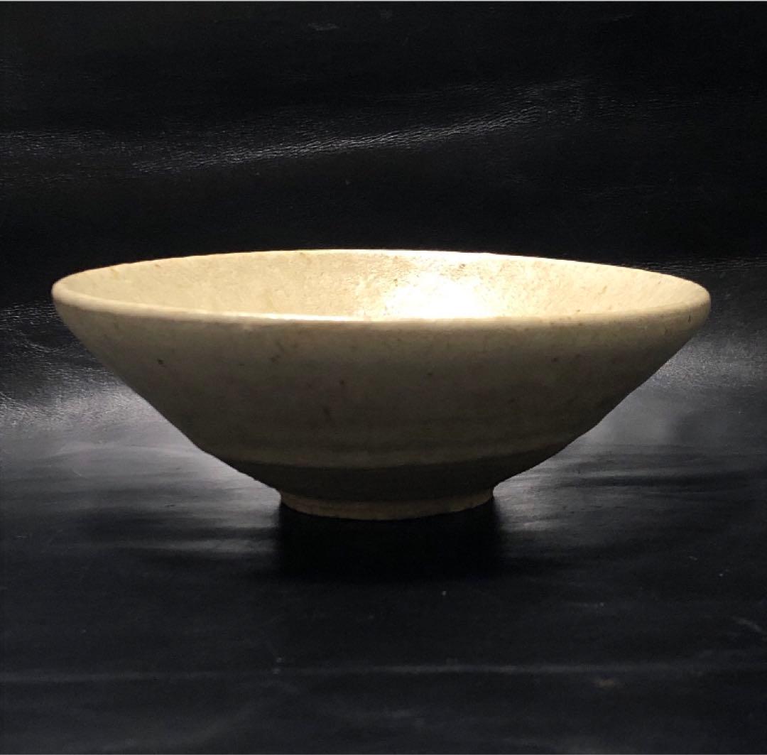 美しい古美術◾️蔵からクリームチーズケーキの様な美しい釉薬の抹茶