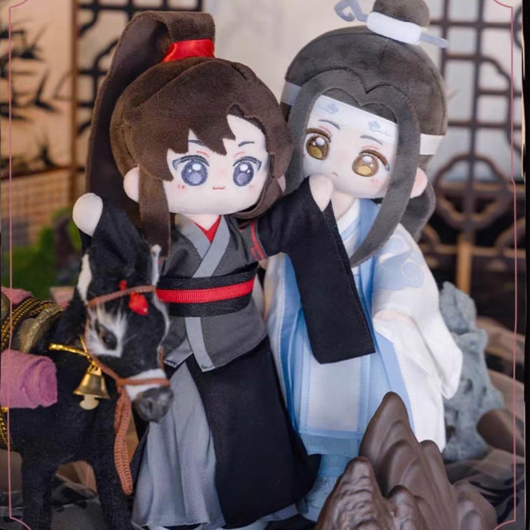 魔道祖師 公式 23cmぬいぐるみ&お洋服ペアセット 魏無羨 藍忘機　確認用3