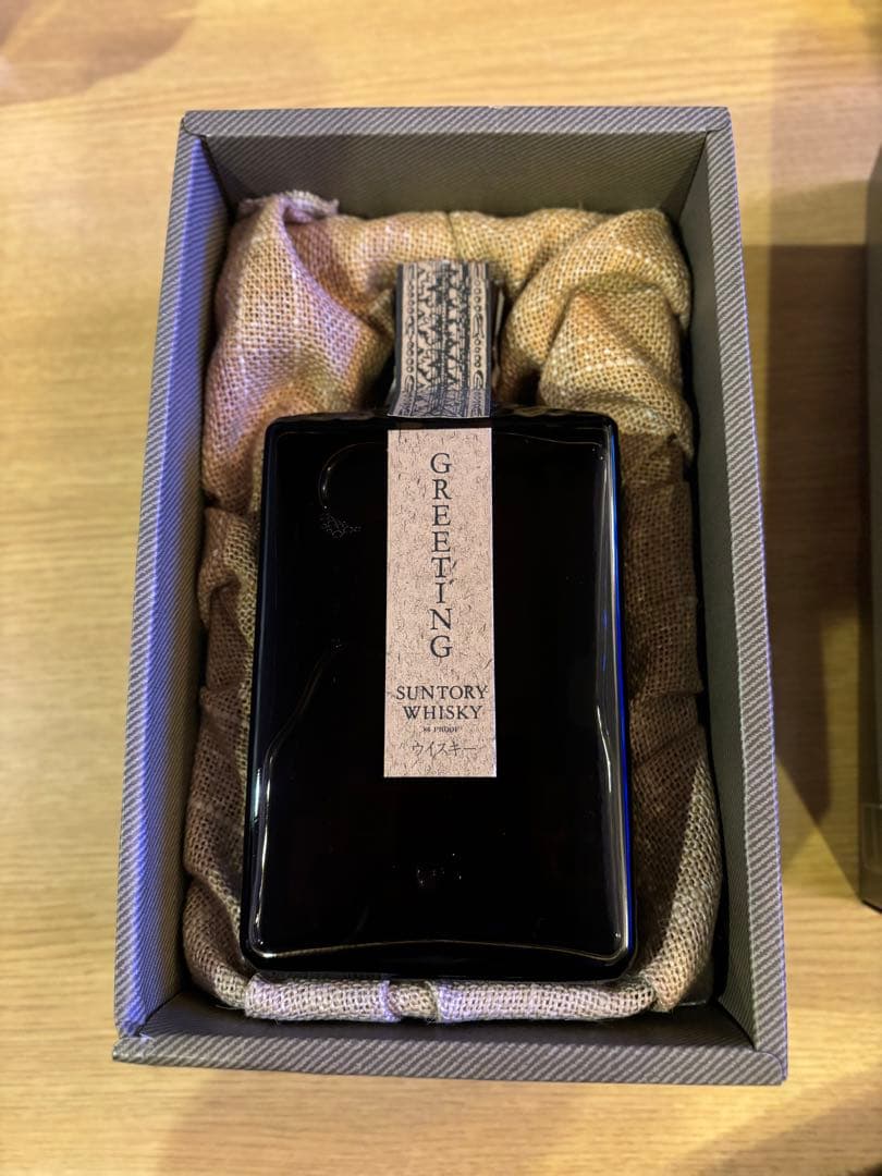 古酒】未開栓 SUNTORY GREETING ウイスキー ギフトボックス入り
