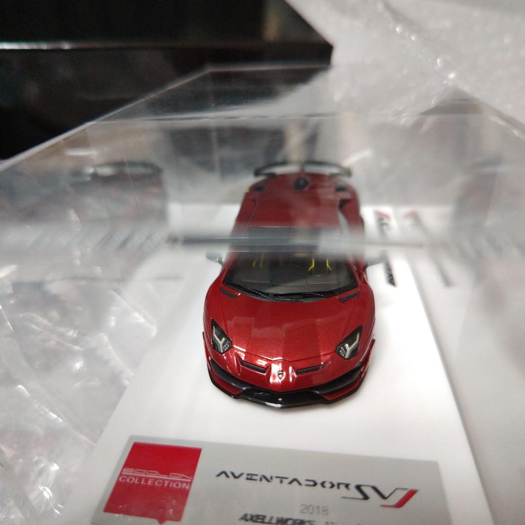 1/43 アイドロン ランボルギーニ アヴェンタドール SVJ アクセル