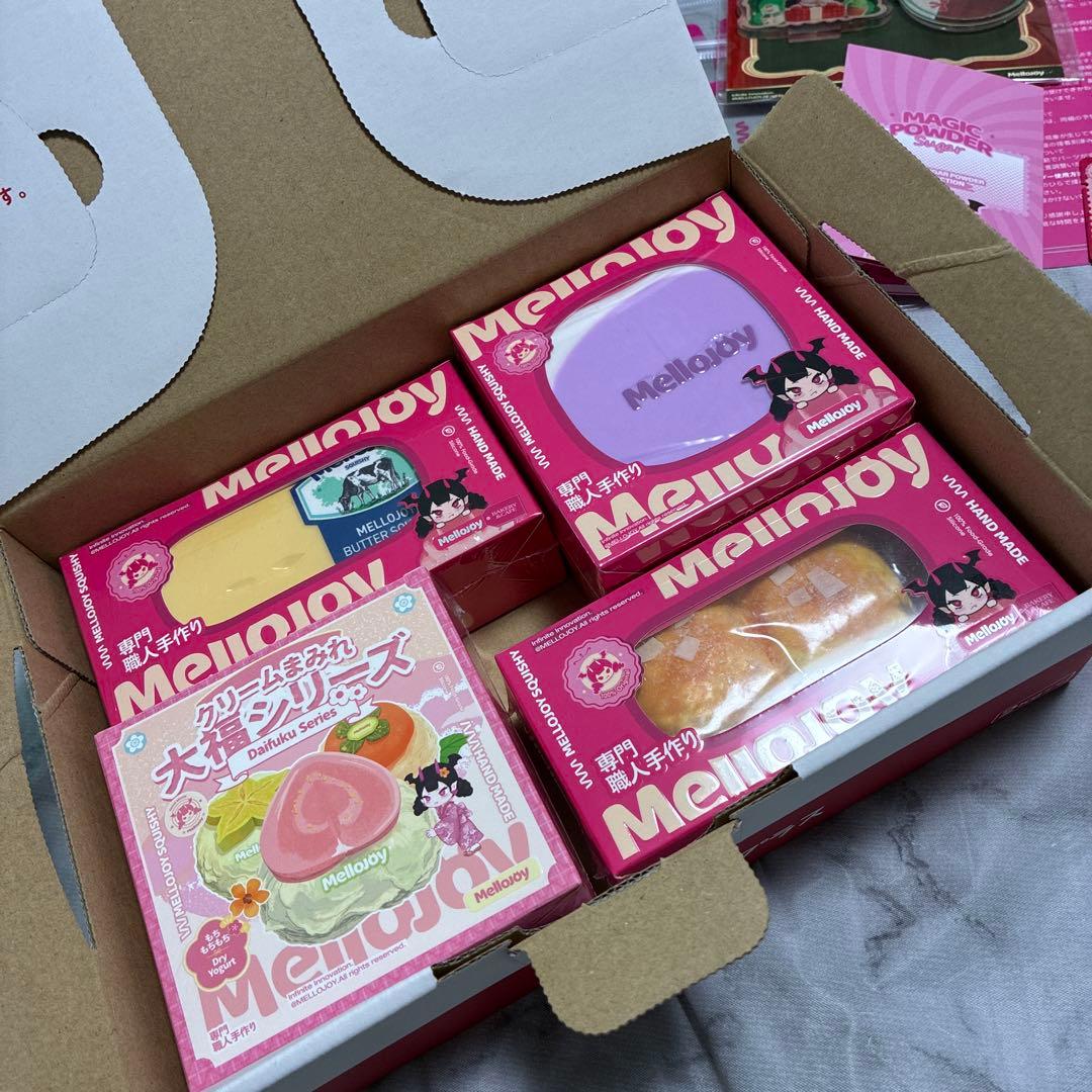 未開封発送 mellojoy スフレ 新バター ぱんぱん 大福 メロジョイ