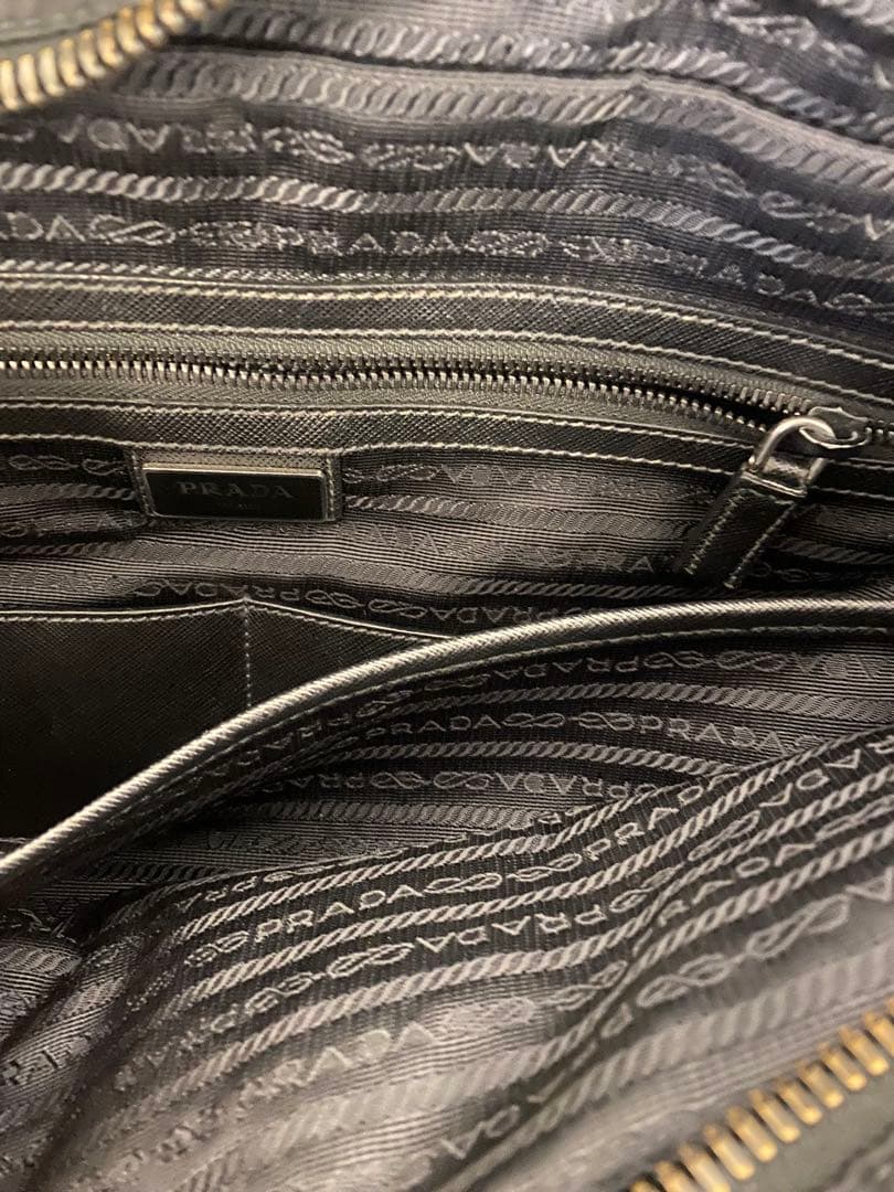 PRADA ビジネスバッグ ブラック