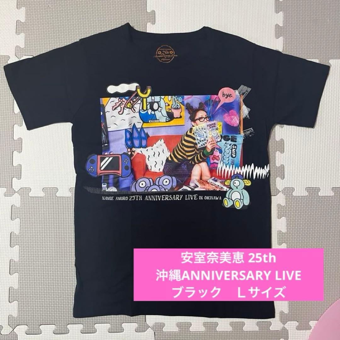 限定値下げ]安室ちゃん沖縄25周年ハイビスカスTシャツ(安室奈美恵)
