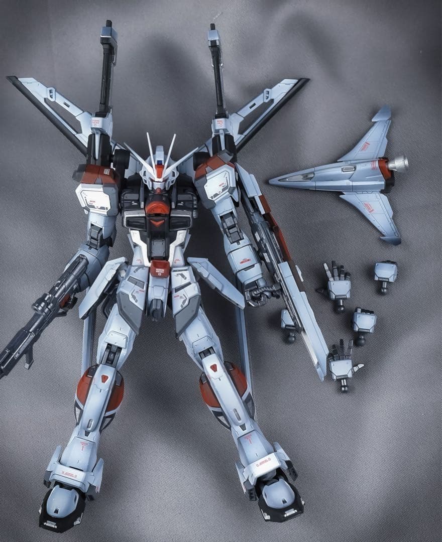rg 1/144 ソードインパルス 塗装 完成品 - メルカリ