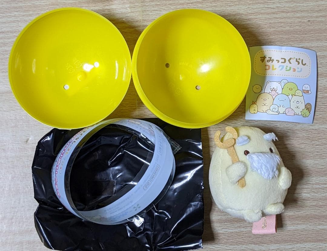 すみっコぐらし　復刻カプセルてのりぬいぐるみ7点