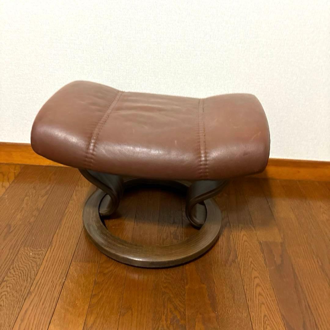 【匿名配送】EKORNES オットマン ブラウン