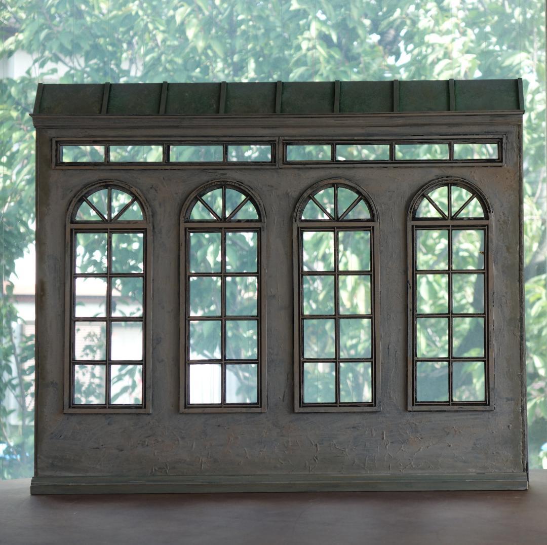 背景ボード 木製ドールハウスNo.3 ゴシック ぬいぐるみ・人形・置物