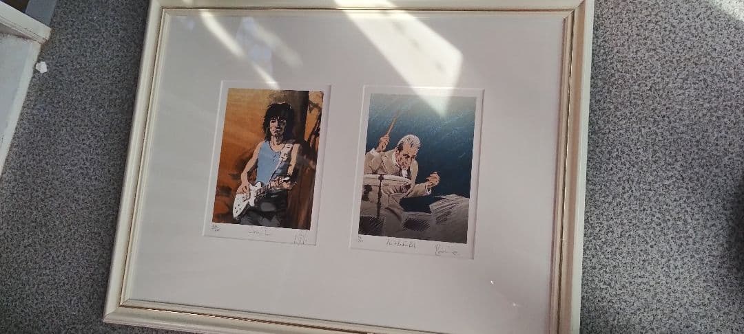 ロン・ウッド（ローリングストーンズ）リトグラフ ロン・ウッド（ローリングストーンズ）リトグラフ - メルカリ