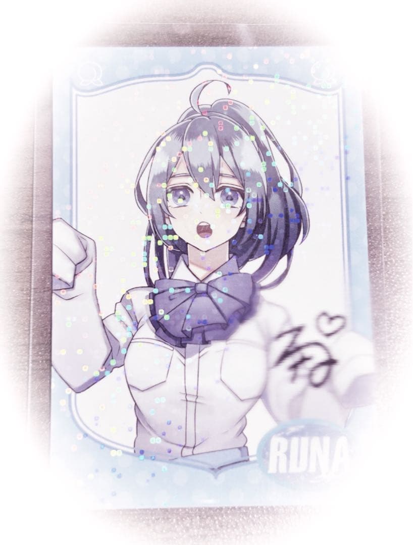 カラフルピーチ るな トレカ サイン入り 真夏の桃祭り カラフルピーチ