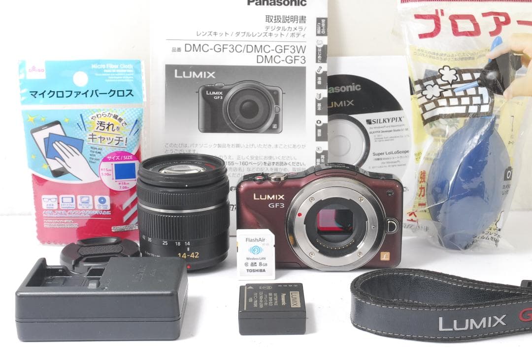 ❤コンパクト使いやすい❤LUMIX DMC-GF3❤スマホに転送お散歩カメラ❤