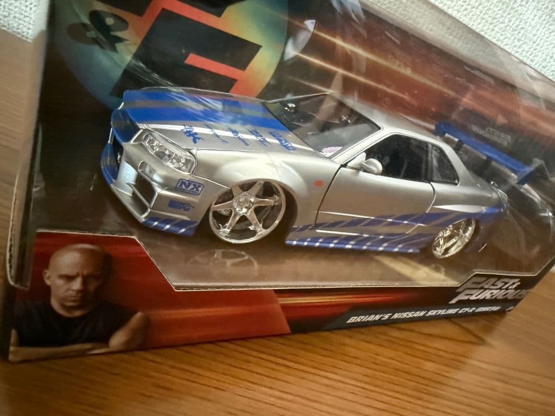 ワイルドスピード ミニカー ダッジ スカイライン ドム ブライアン