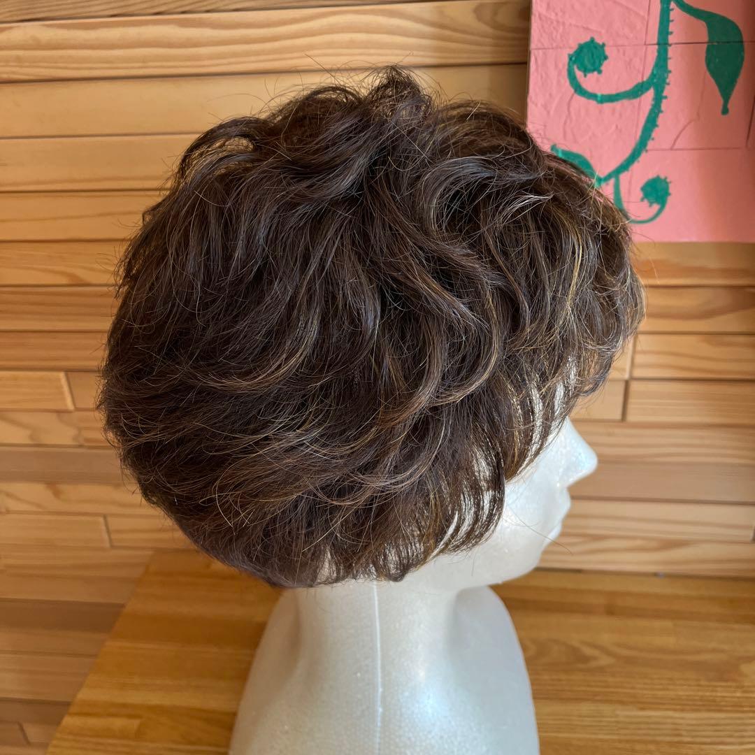 ダークブラウン ショートボブ ウィッグ