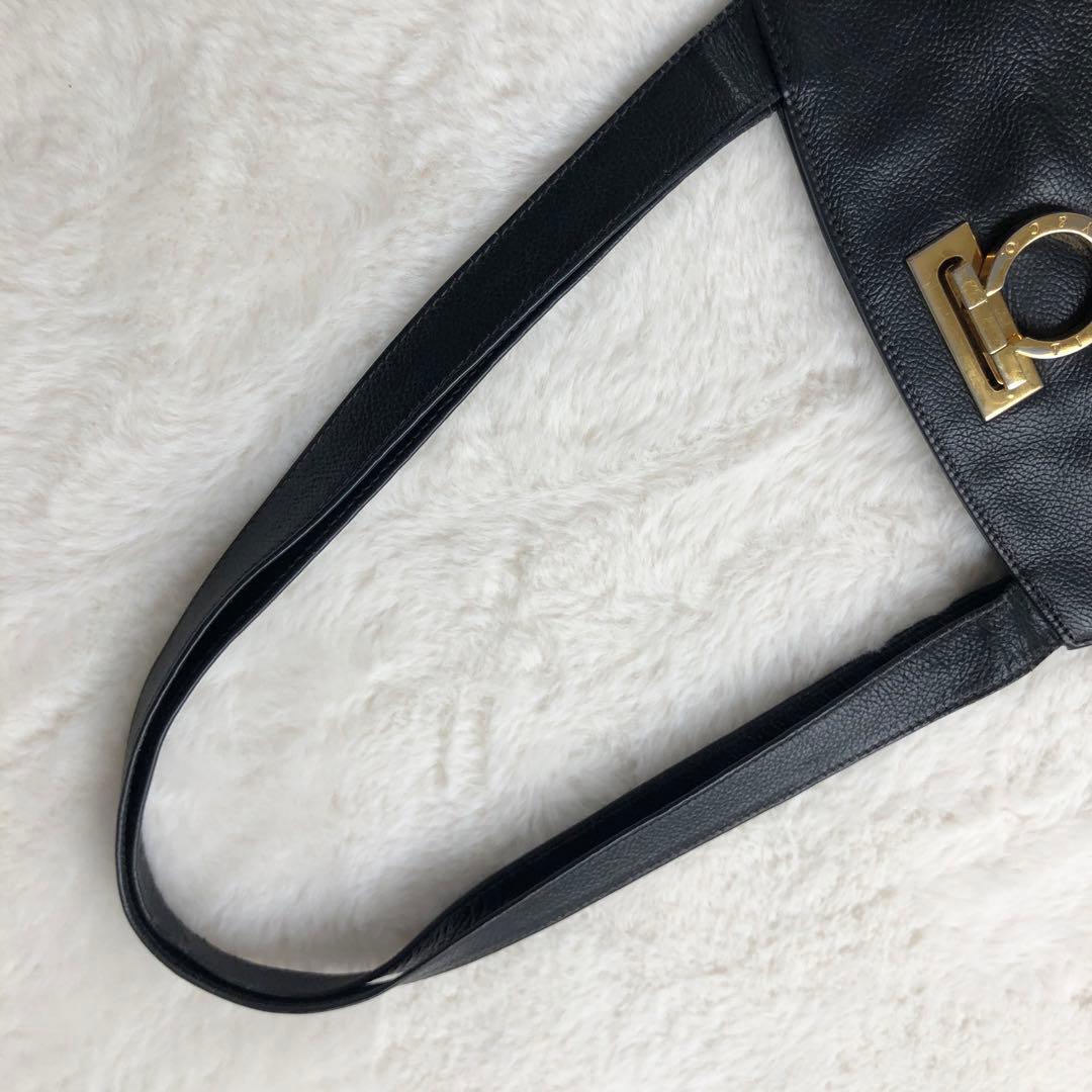 【美品】Tiffany ティファニー　レザー　ショルダーバッグ　ハンドバッグ