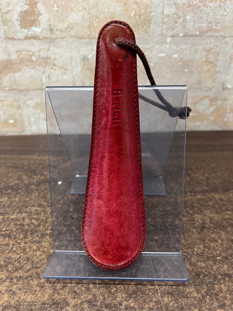 ha【used】Berluti 絶版 レザー シューホーン 靴べら 本革