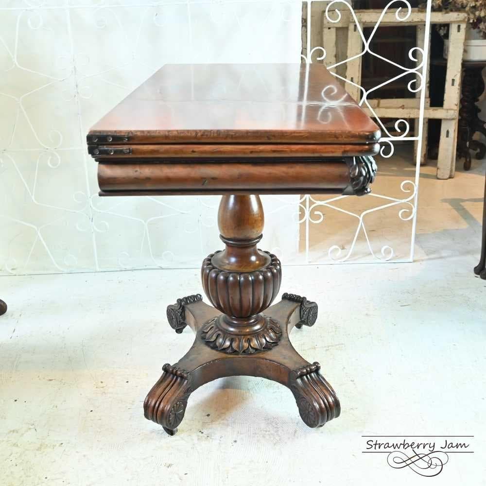 L3705-220 英国アンティーク ヴィクトリアン ゲームテーブル テーブル