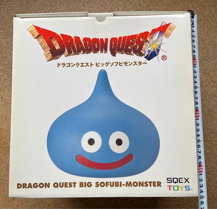 ドラゴンクエスト ビッグソフビモンスター スライム（青） ドラゴンクエスト ビッグソフビモンスター スライム（青）[スクウェア