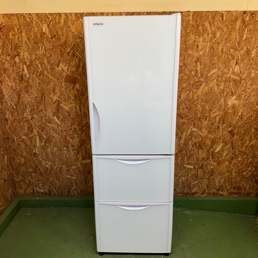 318 関東配送 大型冷蔵庫 右開き 300L〜400L 自動製氷機付 極美品 318