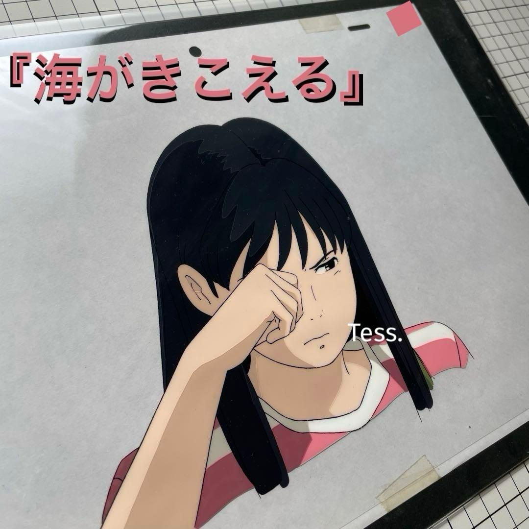 【真作】 スタジオジブリ 海がきこえる セル画 武藤里伽子