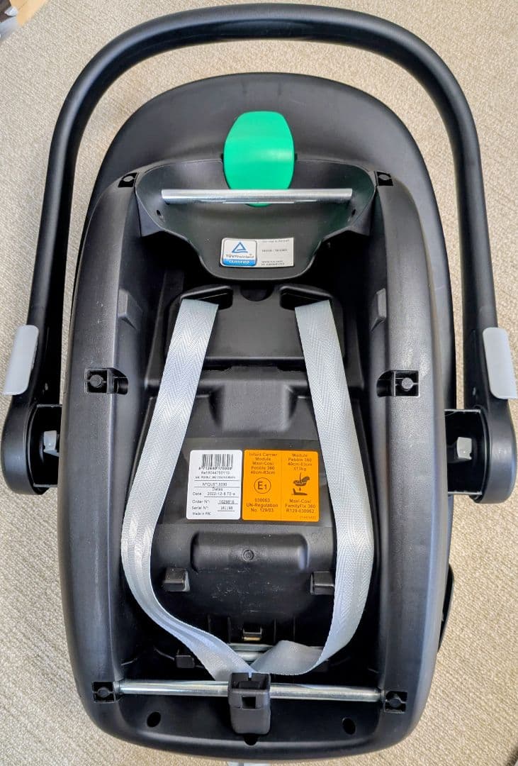 マキシコシ ペブル360 エアバギー用アダプター付き