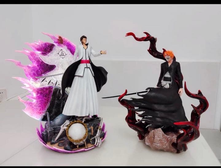 BLEACH 黒衣少年図 蓝染惣右介 2 ガレージキット ガレキ スタチュー