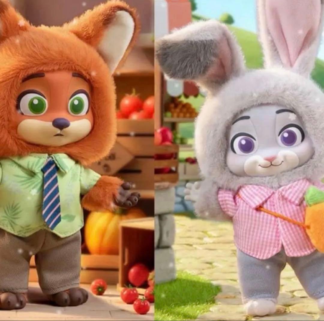 新品 TopToy ズートピア ジュディ＆ニック セット 私服 正規品 - メルカリ