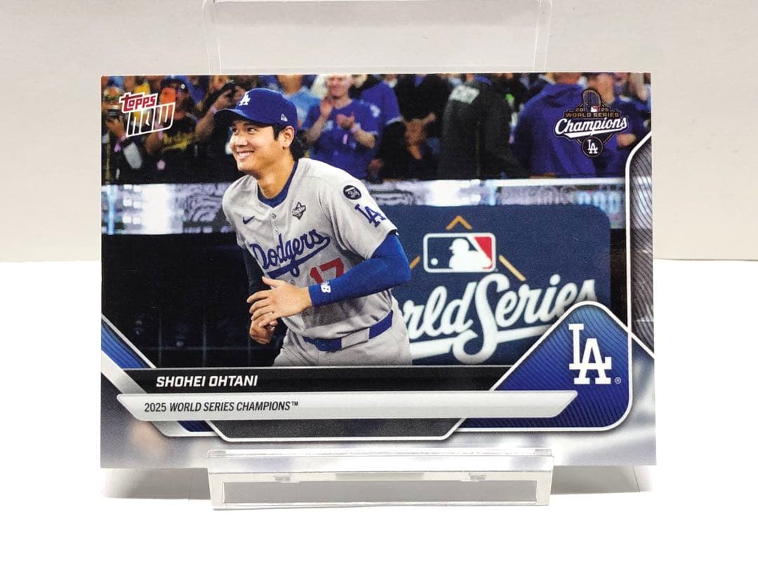 最安値 大谷翔平 TOPPS ワールドシリーズ WS-1SP VARIATION - メルカリ