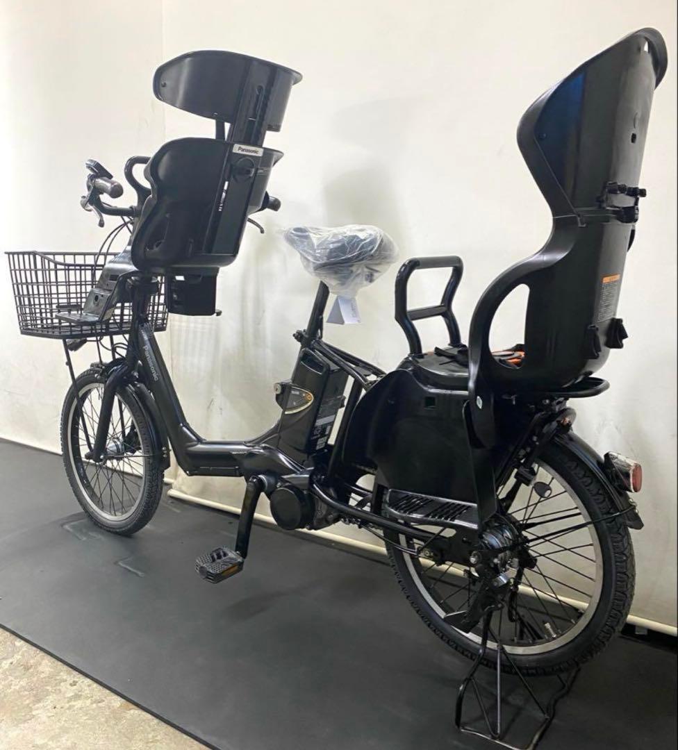 1年保証 パナソニック ギュットアニーズ 20インチ 黒色 電動アシスト