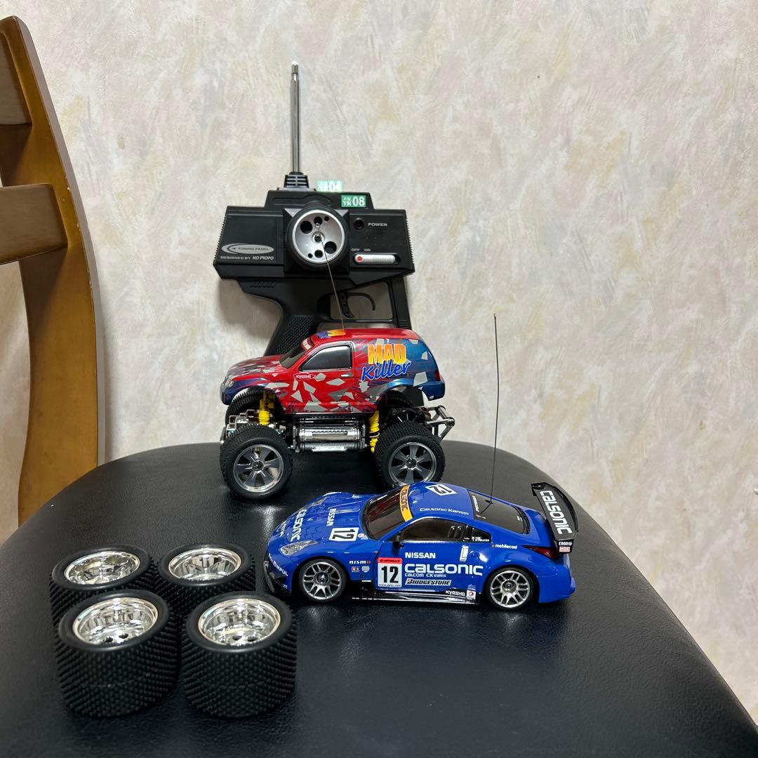 京商ラジコンミニッツモンスターマッドフォース　NISSANカルソニック
