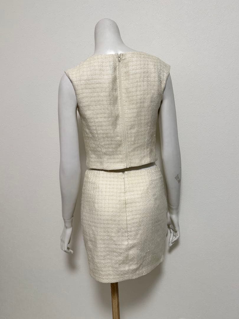 ROBE de FLEURSローブドフルール・ドレスツイードセットアップ