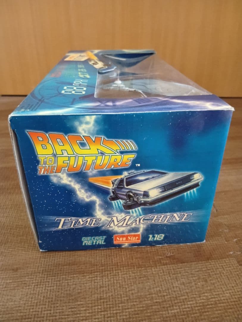 未開封　バックトゥザフューチャー　デロリアン　サンスター