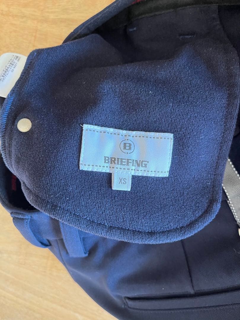 BRIEFING ネイビー スリムフィット 裏起毛　ゴルフパンツ