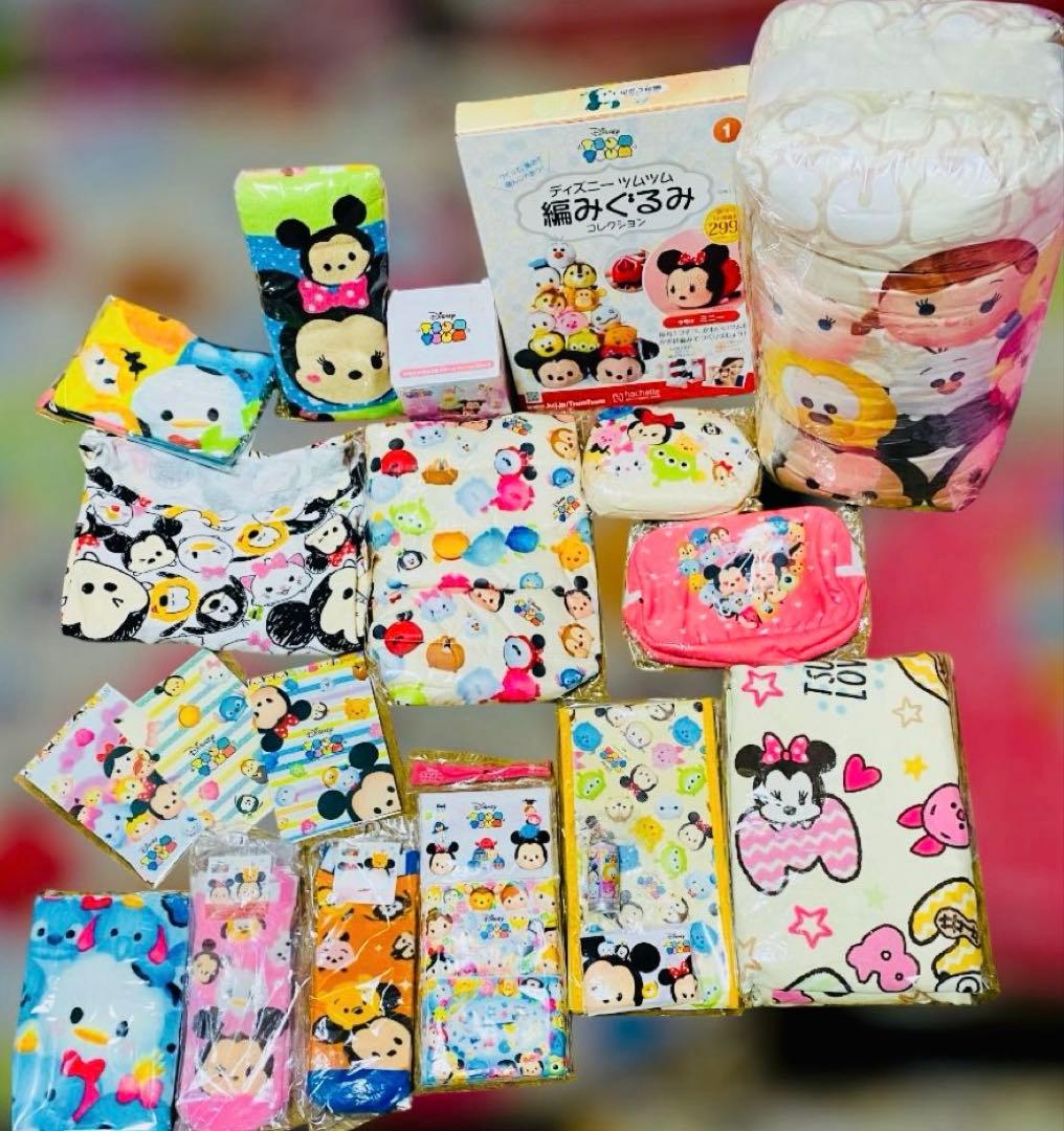 ツムツムグッズまとめ売り　ディズニーキャラクター　小物　クッション他