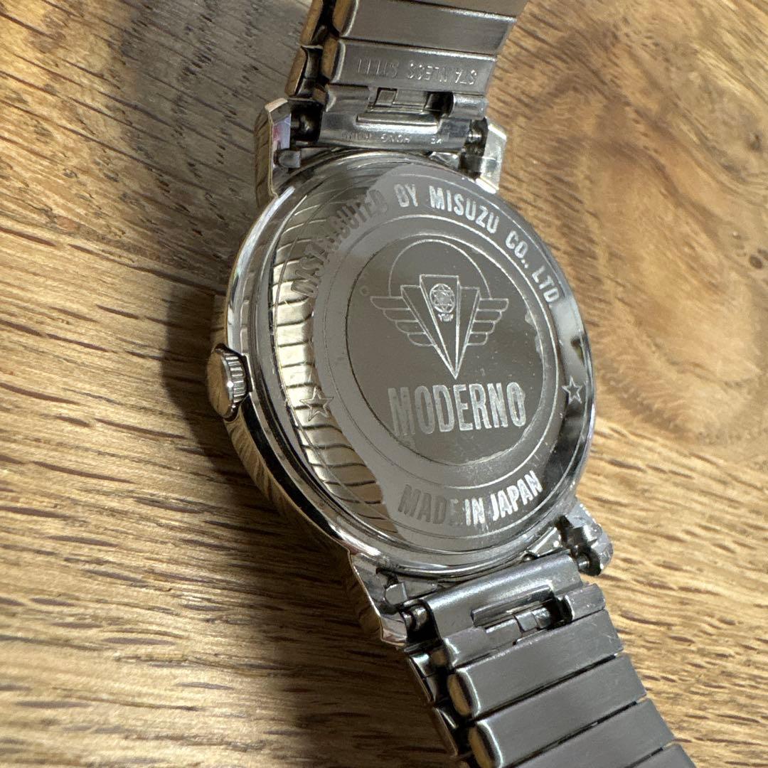 【レトロ・希少ビンテージ、稼働中】MODERNO マイティマウス 手巻き 腕時計