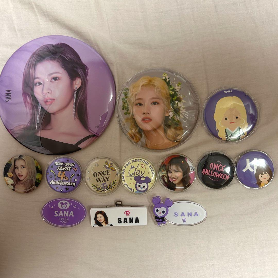 mii様専用 TWICE サナ 缶バッチ まとめ売り - メルカリ