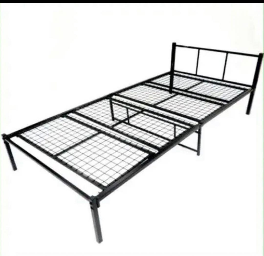 ニトリ】 パイプ ベッドフレーム シングル バジーナFV2 - メルカリ
