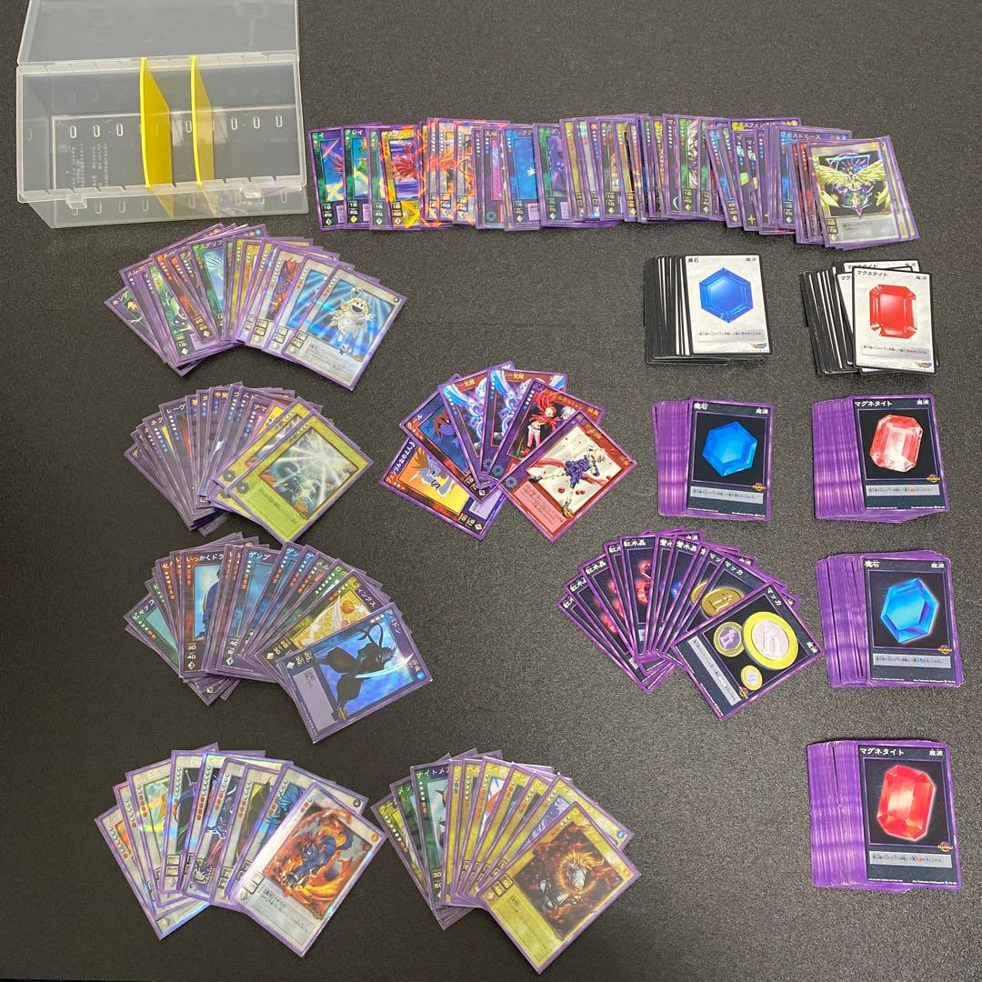 希少デビチルまとめ売り①未開封1～4弾×5パック・中古バインダー＆デッキケース他