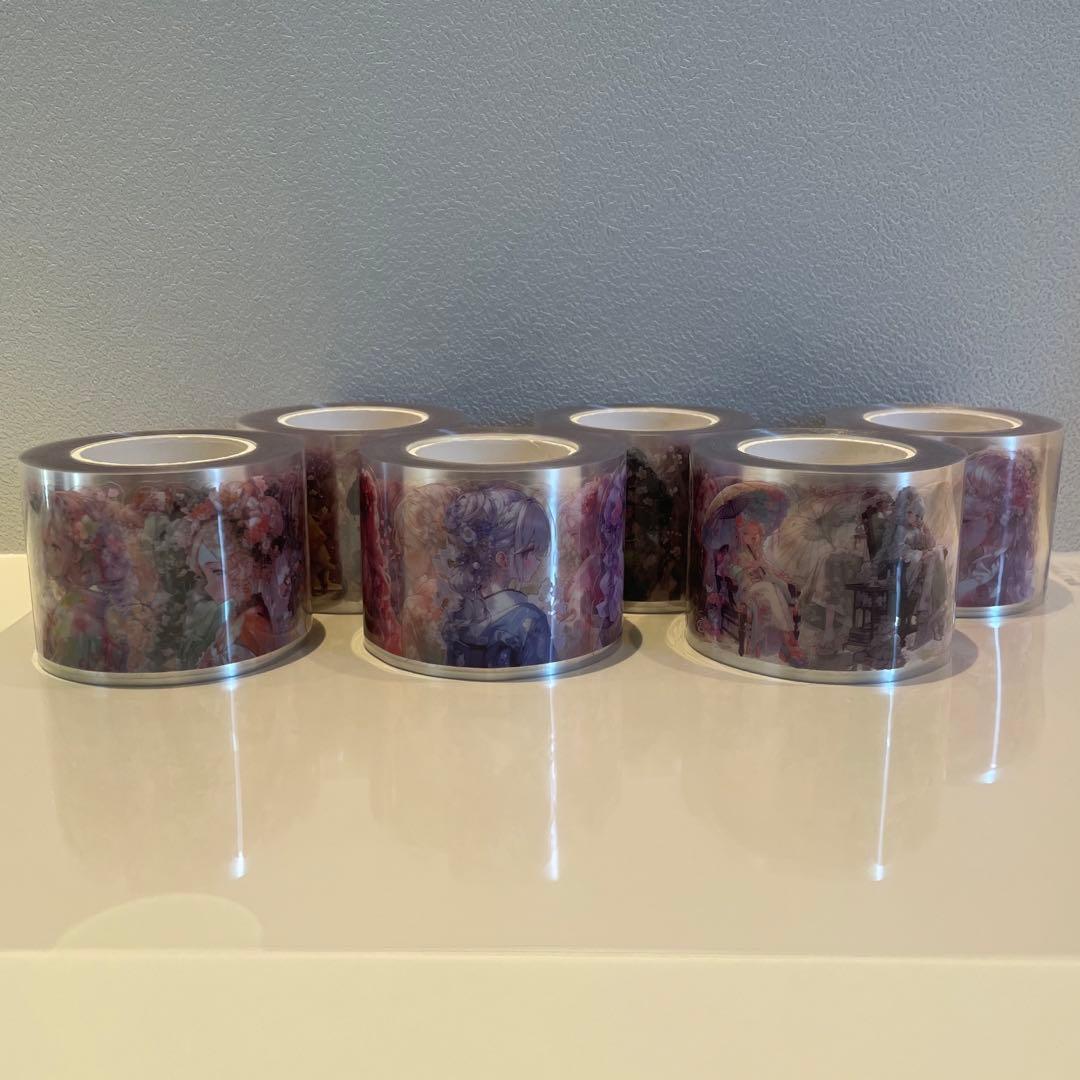 フローラルプリンセスSakuraStory PETテープ６種