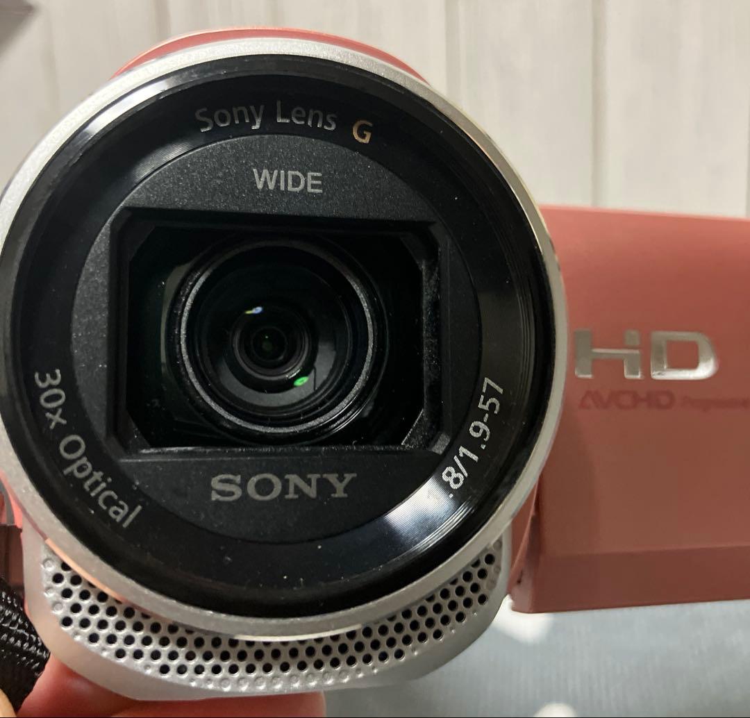 【SONY】HDR-CX670 ピンク ビデオカメラ　2015年製