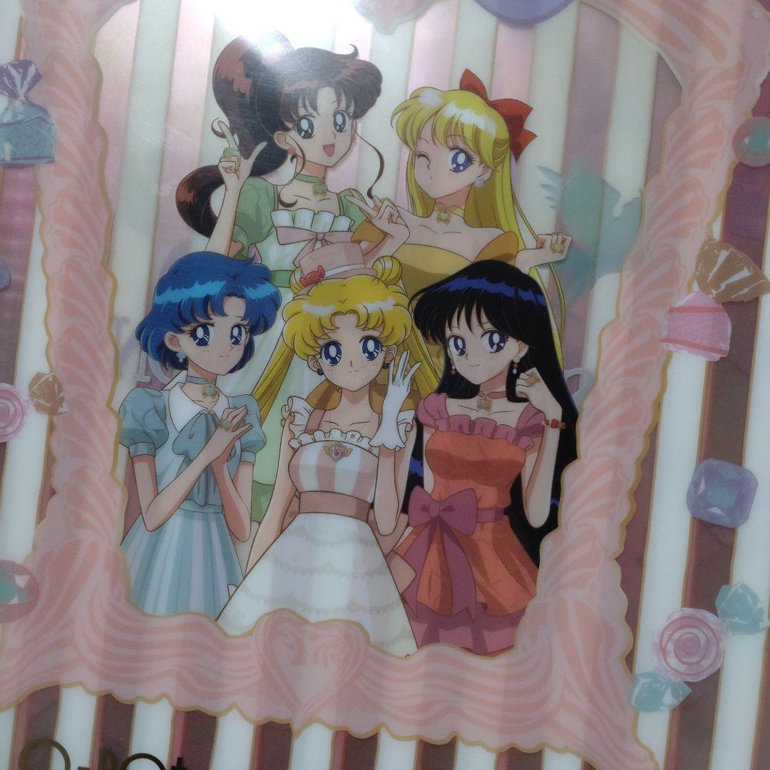 未開封品】セーラームーン ×Q-pot.CAFE クリアファイル コンプリート