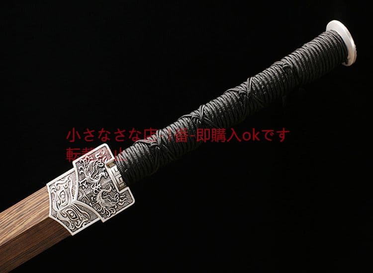 銀装四聖漢剣 古兵器 武具 刀装具 日本刀 模造刀 居合刀